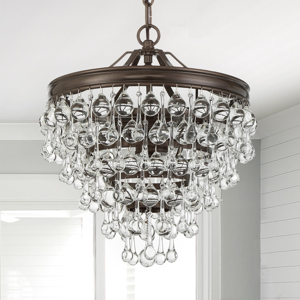 130-VZ Calypso 3 Light Pendant | Lifestyle Image