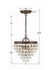 130-VZ Calypso 3 Light Pendant | Dimensions Image