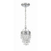Crystorama Calypso 7.25'' Chandelier in Polished Chrome - Additional View
