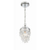Crystorama Calypso 7.25'' Chandelier in Polished Chrome - Additional View