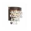 Crystorama Calypso 10.75'' Sconce in Vibrant Bronze - Additional View