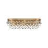 Crystorama Calypso 23'' Bathroom Vanity in Vibrant Gold - Front View