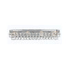 Crystorama Calypso 33'' Bathroom Vanity in Polished Chrome - Front View