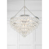 Crystorama Calypso 25'' Chandelier in Polished Chrome - Lifestyle View