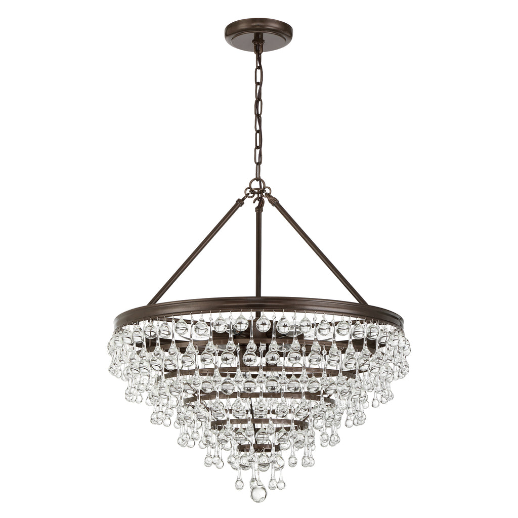 137-VZ Calypso 25'' Chandelier | Alternate Image