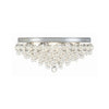 Crystorama Calypso 20'' Flush Mount in Polished Chrome - Additional View