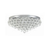 Crystorama Calypso 20'' Flush Mount in Polished Chrome - Additional View