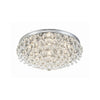 Crystorama Calypso 20'' Flush Mount in Polished Chrome - Additional View