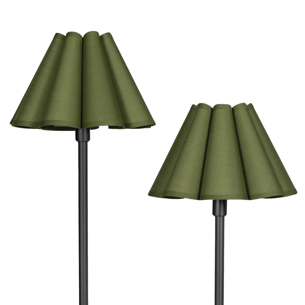 14-1066BB-GRN Polly 2 Light Floor Lamp | Alternate Image
