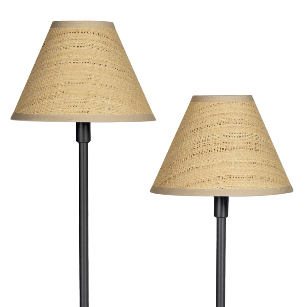 14-1066BB-RAT Polly 2 Light Floor Lamp | Alternate Image