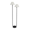 14-1066BB-WT Polly 2 Light Floor Lamp | Main Image