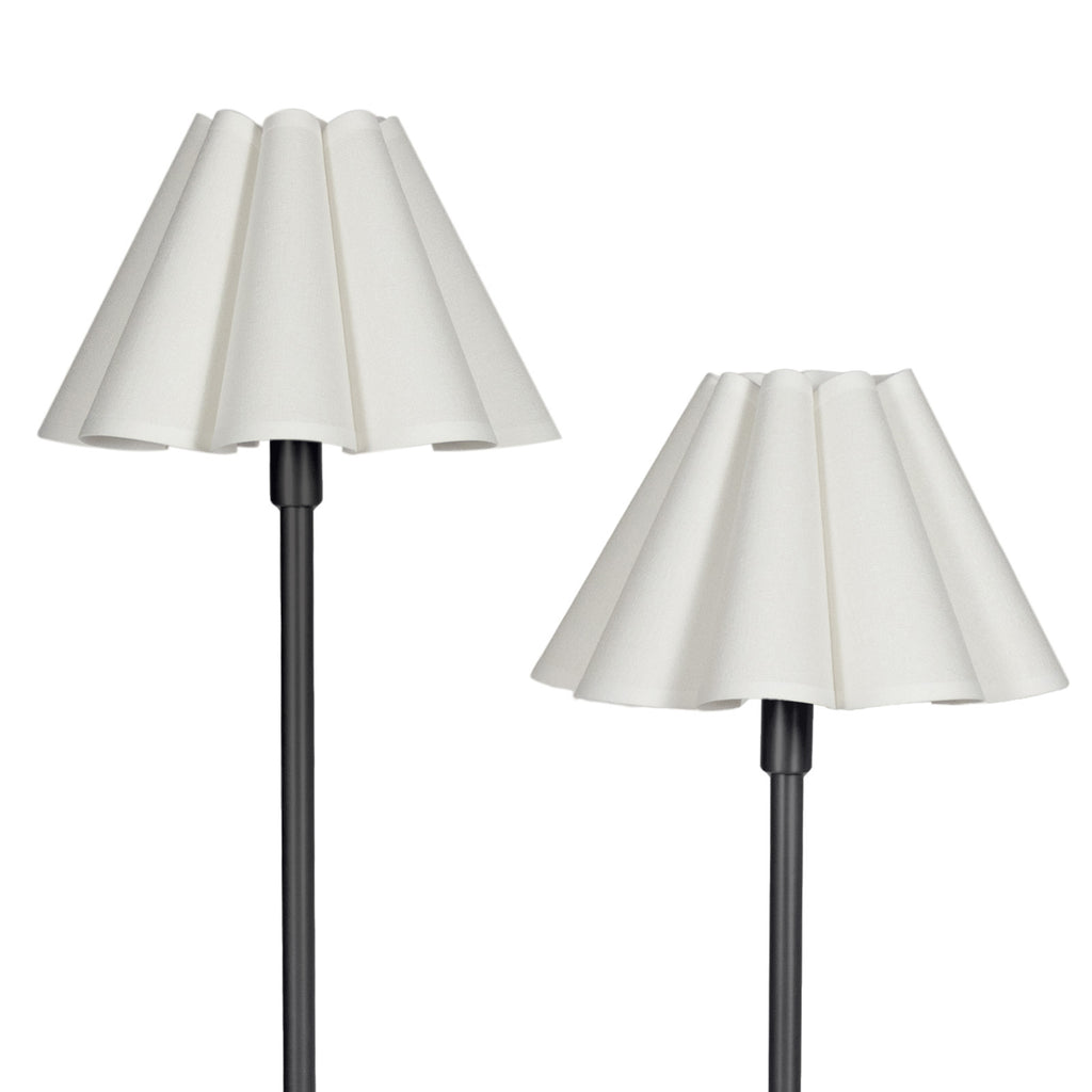 14-1066BB-WT Polly 2 Light Floor Lamp | Alternate Image