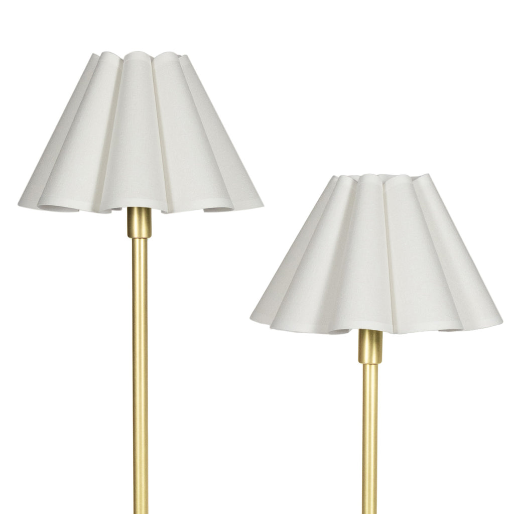 14-1066NB-WT Polly 2 Light Floor Lamp | Alternate Image