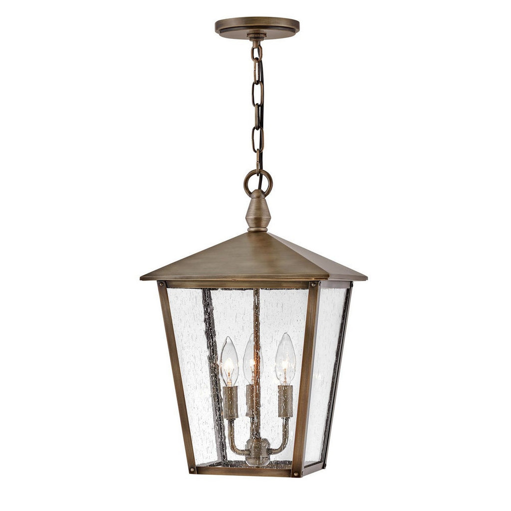 14062BU Huntersfield 3 Light Outdoor Pendant|Main Image