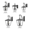 1430DZ Trellis 1 Light Traditional Outdoor Wall Mount | Alternate Image