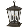 1437RB-LV Trellis 4 Light Traditional Outdoor Pier Mount | Main Image