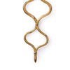 15-1018GL Sinuous 1 Light Sconce | Alternate Image