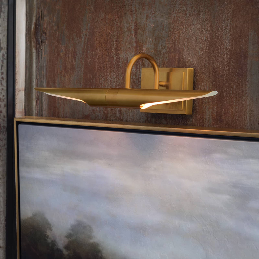 15-1047NB Redford 2 Light Picture Light | Lifestyle Image