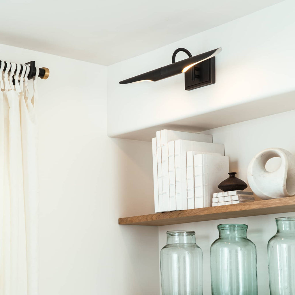 15-1047ORB Redford 2 Light Picture Light | Lifestyle Image