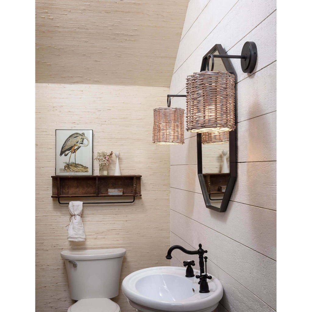 15-1102ORB Nantucket 1 Light Sconce | Lifestyle Image