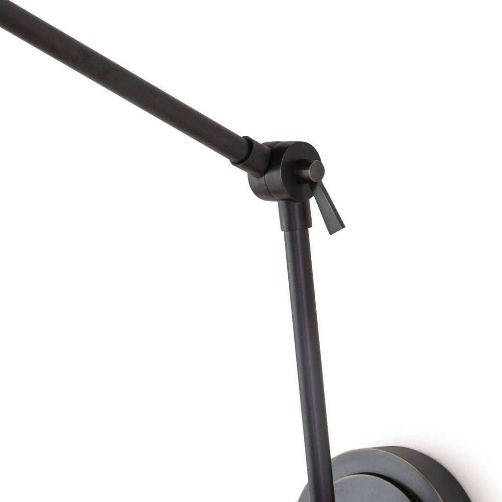 15-1115ORB Sal 1 Light Swing Arm | Alternate Image