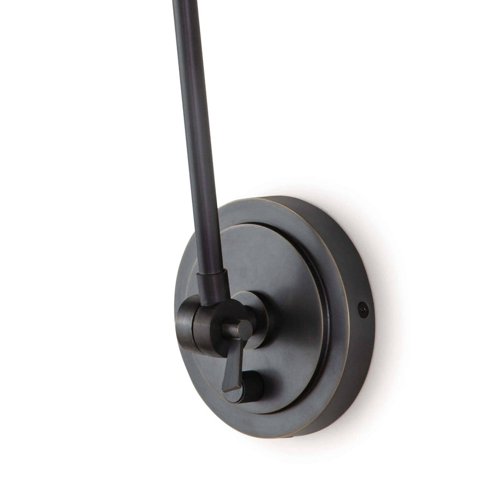 15-1115ORB Sal 1 Light Swing Arm | Alternate Image