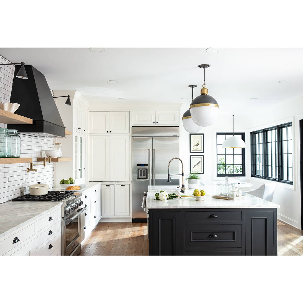 15-1115ORB Sal 1 Light Swing Arm | Lifestyle Image