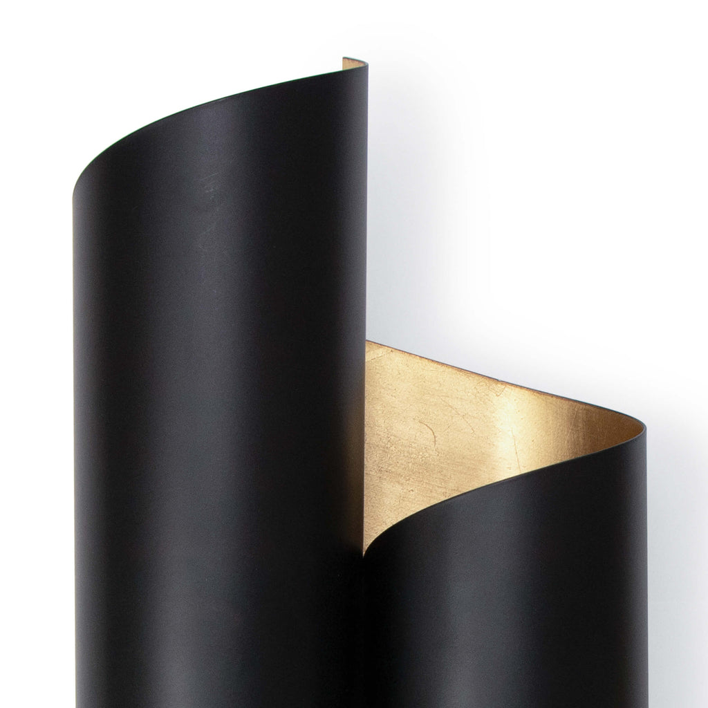 15-1157BLK Folio 2 Light Sconce | Alternate Image