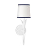 15-1218WT-NAV River Reed 1 Light Sconce | Main Image