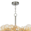 16-1044BNI-AMB Bubbles 1 Light Chandelier | Alternate Image