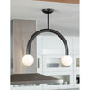 16-1318ORB Happy 2 Light Chandelier | Lifestyle Image