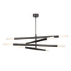 16-1363ORB Wick 8 Light Chandelier | Main Image