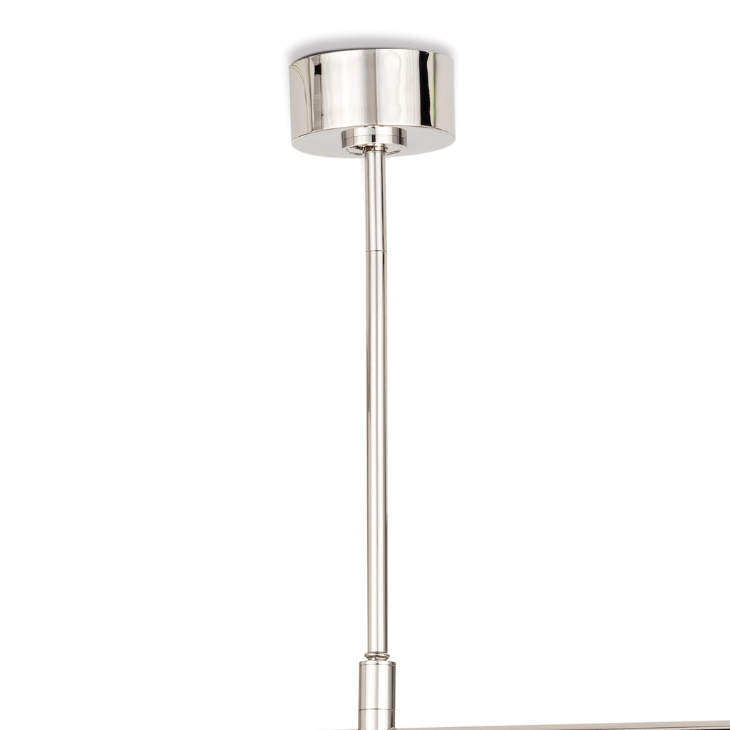 16-1363PN Wick 8 Light Chandelier | Alternate Image