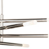 16-1363PN Wick 8 Light Chandelier | Alternate Image