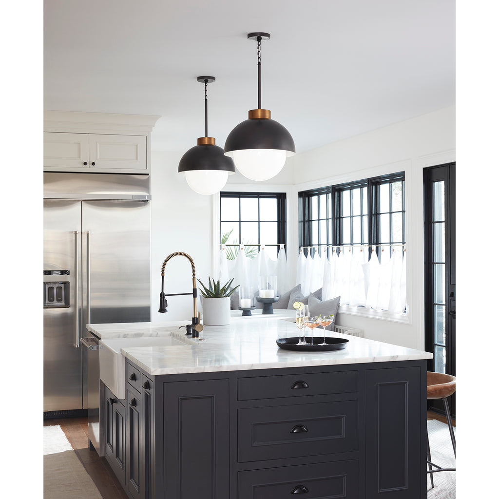16-1383ORBNB Montreux 1 Light Chandelier | Lifestyle Image