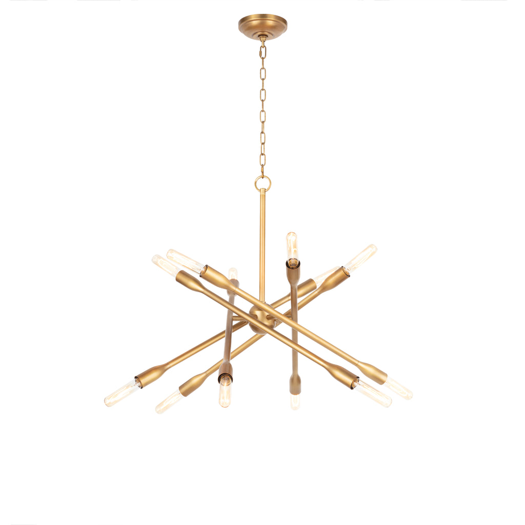 16-1428NB Cobra 12 Light Chandelier | Main Image