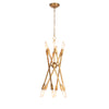 16-1428NB Cobra 12 Light Chandelier | Alternate Image