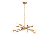 16-1428NB Cobra 12 Light Chandelier | Alternate Image