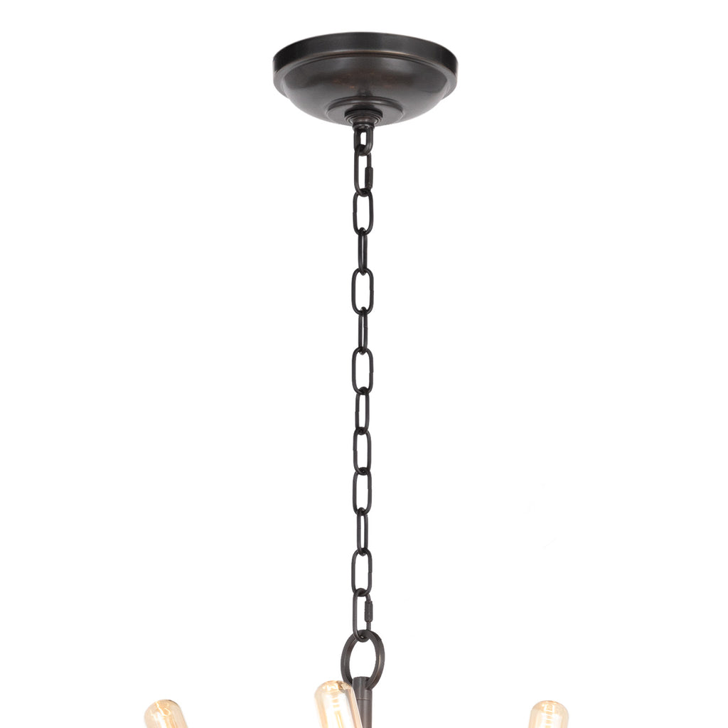 16-1428ORB Cobra 12 Light Chandelier | Alternate Image