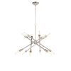 16-1428PN Cobra 12 Light Chandelier | Main Image