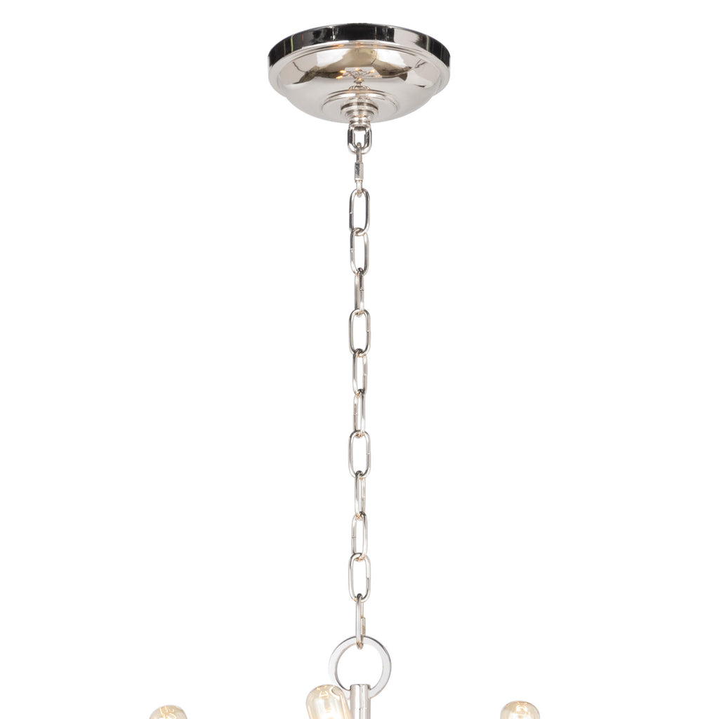 16-1428PN Cobra 12 Light Chandelier | Alternate Image