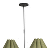 16-1454BB-GRN Polly 6 Light Chandelier | Alternate Image