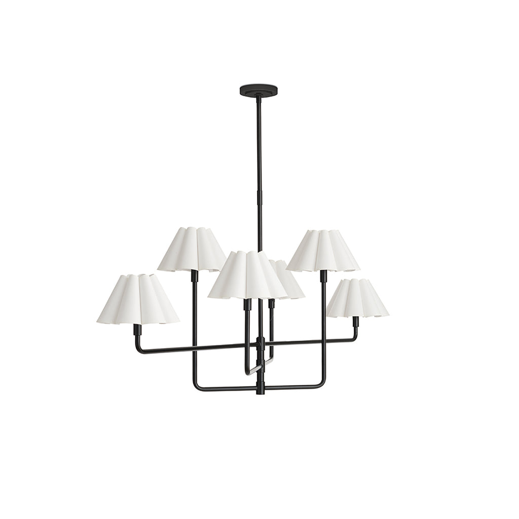 Polly 6 Light Chandelier - Thumbnail 5