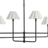 16-1454BB-WT Polly 6 Light Chandelier | Alternate Image