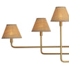 16-1454NB-RAT Polly 6 Light Chandelier | Alternate Image