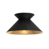 16-1466BLK Viggo 1 Light Flush | Main Image