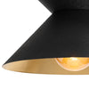 16-1466BLK Viggo 1 Light Flush | Alternate Image
