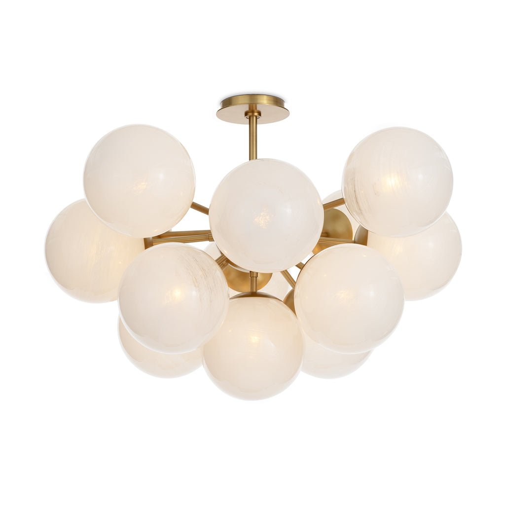 16-1475NB-SRL Shine 13 Light Flush | Main Image