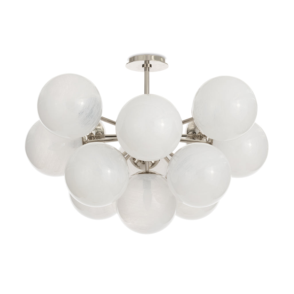16-1475PN-SRL Shine 13 Light Flush | Alternate Image