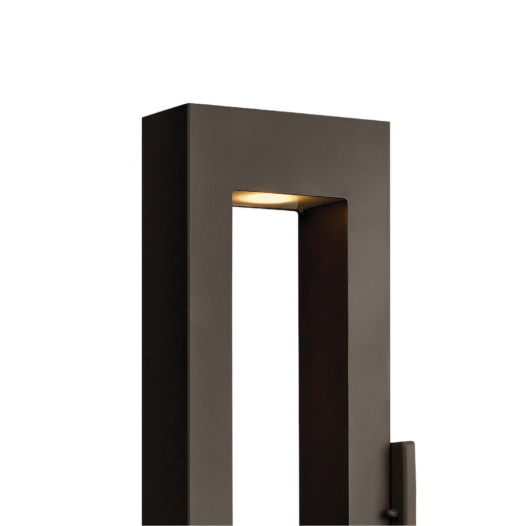 1644BZ-LL Atlantis 2 Light Modern / Contemporary Outdoor Wall Mount | Alternate Image